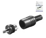 DINIC Lautsprecherstecker, schwarz, 2 Stück, DINIC Box
